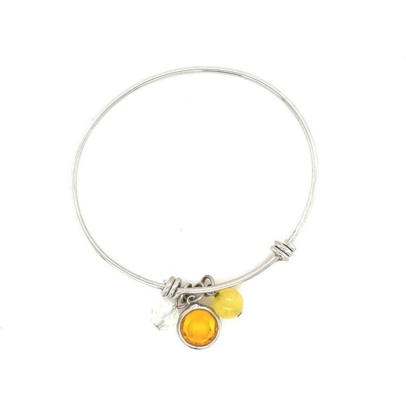 Yellow Charm Bracelet - Picture 1 of 3